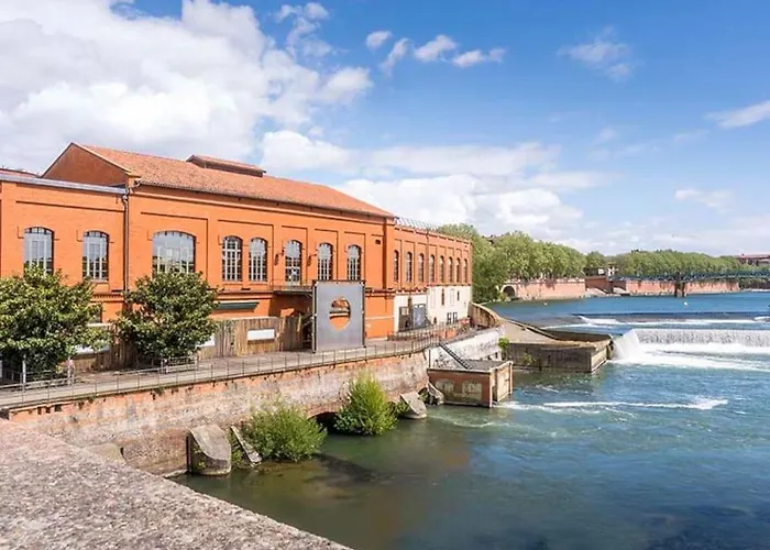 公寓 Bord De Garonne Avec Parking *